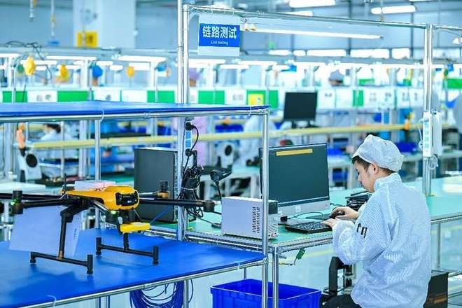 美团无人机智能制造中心深圳启航 第四代机型正式量产，城市低空经济再提速